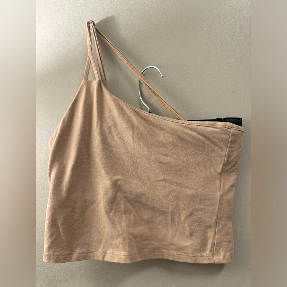 Hollister one shoulder crop top, XS